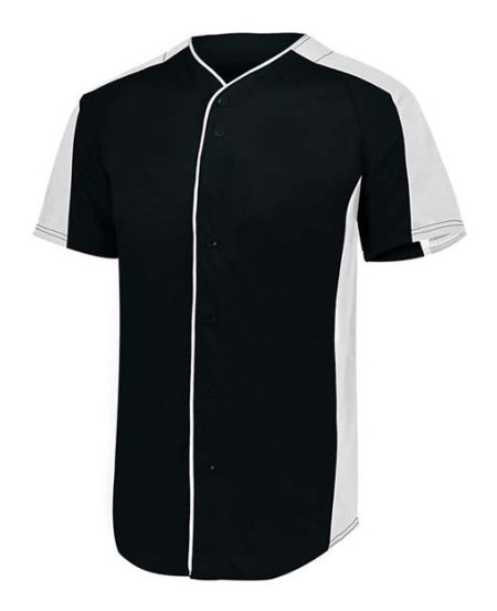 1655 Full Button Baseball Jersey