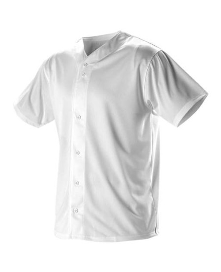 52MBFJ Men's Full Button Lightweight Baseball Jersey