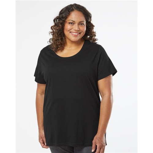 3816 Curvy Collection Women's Fine Jersey Tee