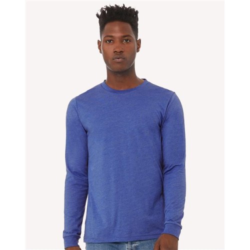 3501CVC Heather CVC Long Sleeve Tee