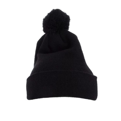 1501P Cuff Knit Beanie w Pom