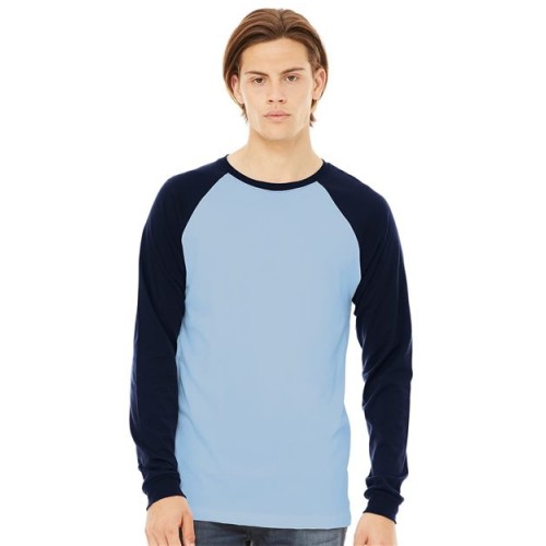 3000 Men's Long Sleeve Jersey Baseball Tee