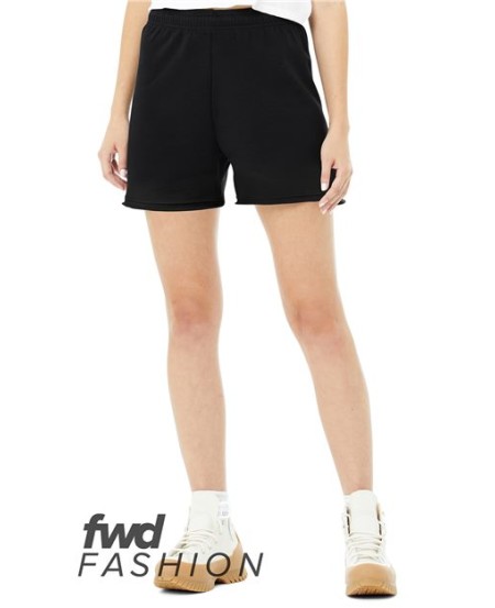 3797 FWD Fashion Women's Cutoff Fleece Shorts