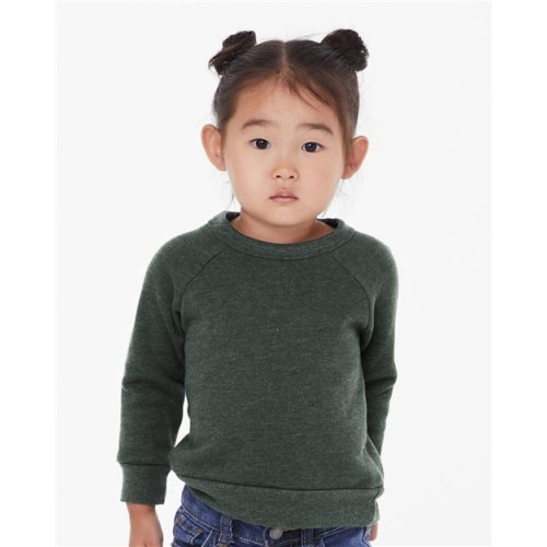 3901T Toddler Sponge Fleece Raglan Sweatshirt