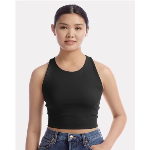 CHP110 Women's Crop Racerback Tank Top