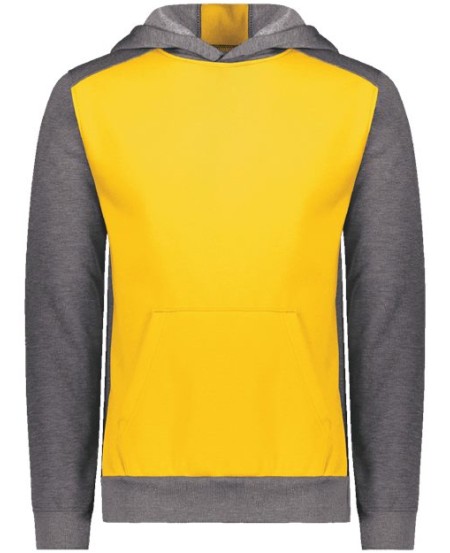 6866 Youth Eco Revive Three-Season Triblend Fleece Hooded Sweatshirt
