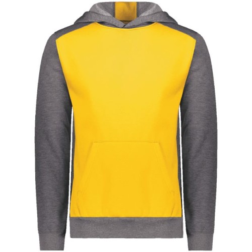 6866 Youth Eco Revive Three-Season Triblend Fleece Hooded Sweatshirt