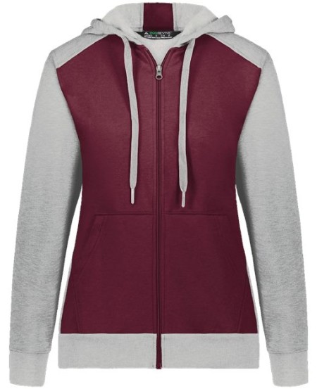 6901 Women's Eco Revive Three-Season Triblend Fleece Full-Zip Hooded Sweatshirt