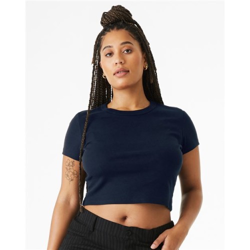 1010 Women's Micro Rib Baby Tee