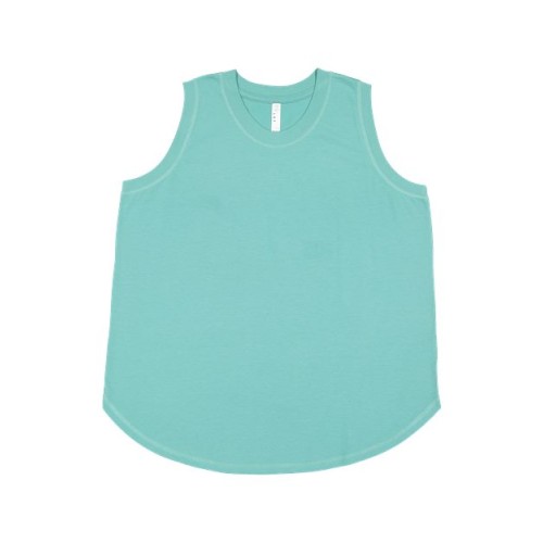 3892 Women's Curvy Relaxed Fine Jersey Tank