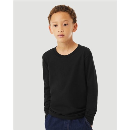 3513Y Youth Triblend Long Sleeve Tee