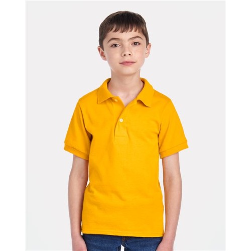 437K Youth Dri-Power Polo