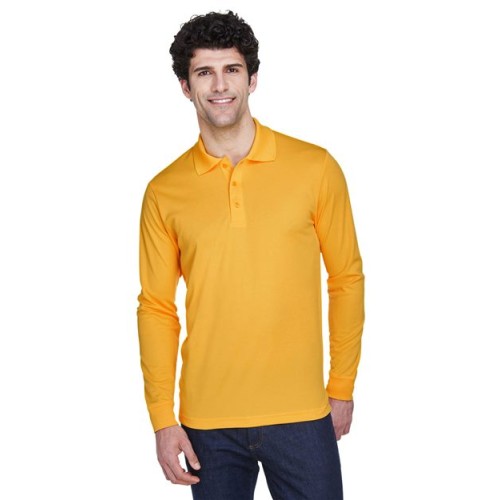 88192 Men's Pinnacle Performance Long Sleeve Piqué Polo