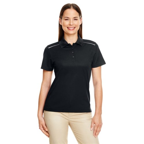 78181R Women's Radiant Performance Piqué Polo with Reflective Piping
