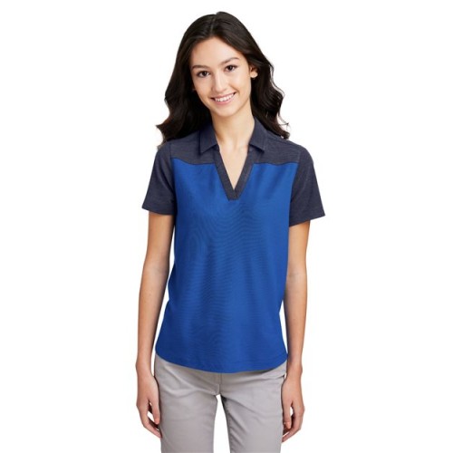 CE112CW Women's Fusion ChromaSoft Colorblock Polo