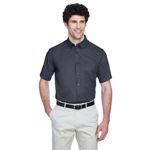 88194 Men's Optimum Short Sleeve Twill Dress Shirt