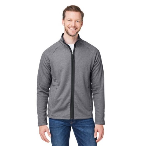 CE72 Men's Venture Heathered Stripe Full-Zip