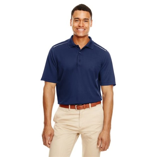 88181R Men's Radiant Performance Piqué Polo with Reflective Piping