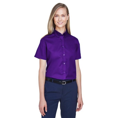 78194 Women's Optimum Short Sleeve Twill Shirt