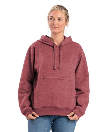 WSP418 Women's Heritage Zippered Pocket Hooded Sweatshirt
