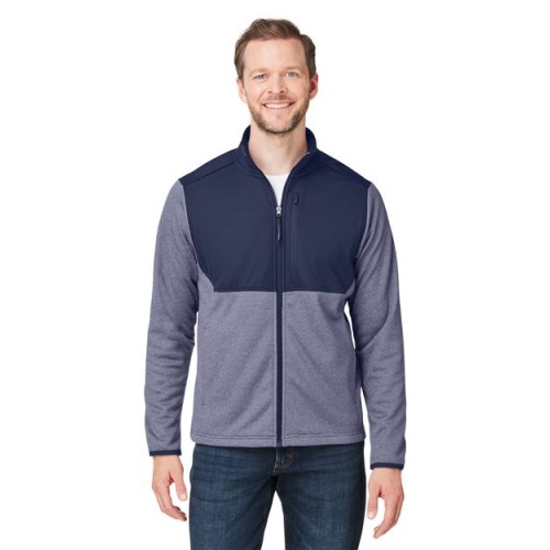 CE74 Men's Venture Heathered Stripe Hybrid Jacket