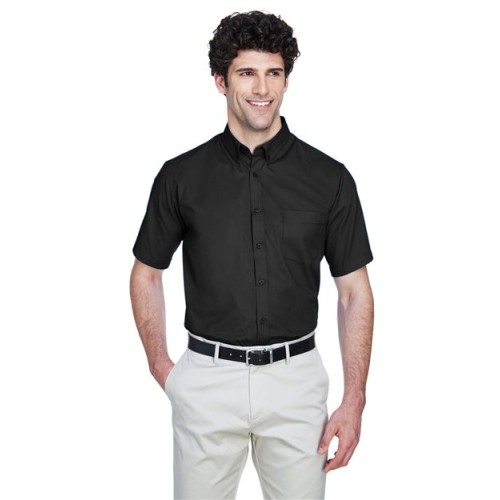 88194T Men's Tall Optimum Short Sleeve Twill Dress Shirt