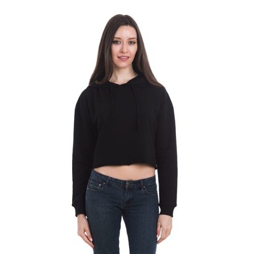 LS12000 Women's Cropped Fleece Hooded Sweatshirt