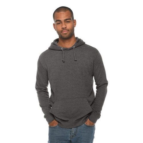 LS13001 French Terry Pullover Hooded Sweatshirt