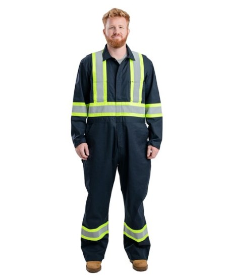 HVC250 Men's Safety Striped Unlined Coverall