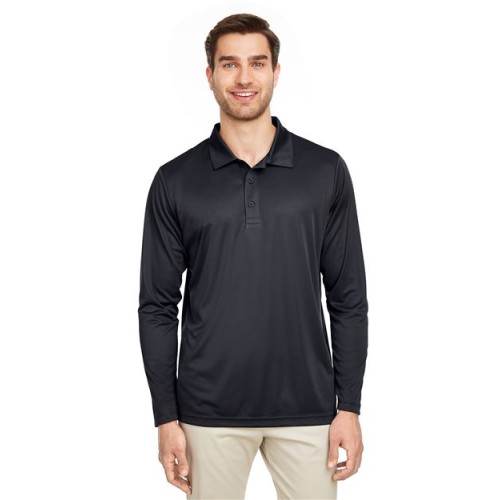 TT51L Men's Zone Performance Long Sleeve Polo