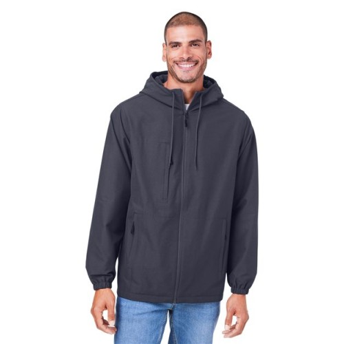 M73 Unisex Flex Twill Hooded Jacket