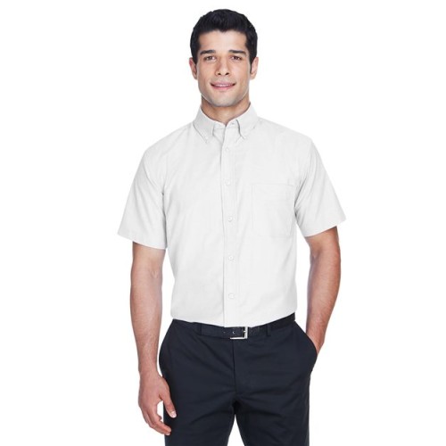 M600S Men's Oxford Short Sleeve with Stain-Release