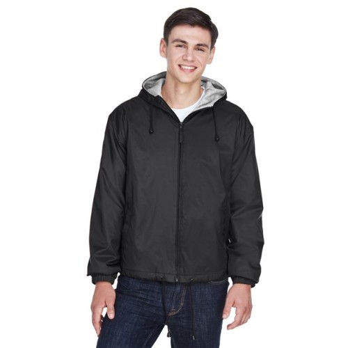 8915 Fleeced Lined Hooded Jacket