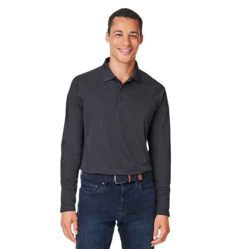 M208L Men's Charge Snag and Soil Protect Long Sleeve Polo
