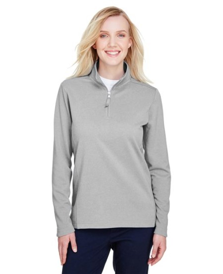 UC792W Women's Coastal Pique Fleece Quarter-Zip