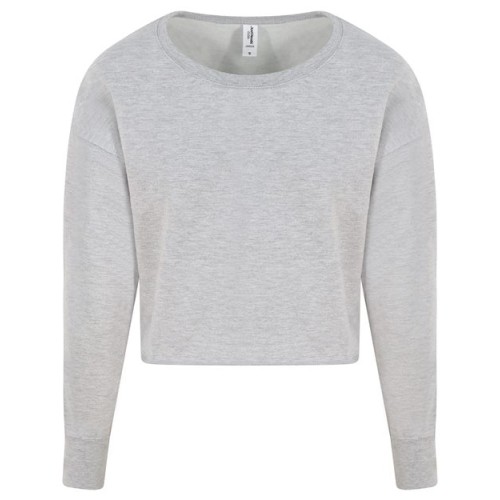 JHA035 Women's Cropped Pullover Sweatshirt