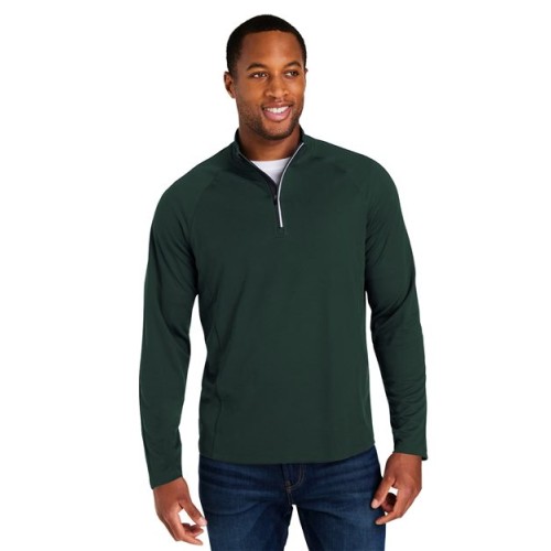 CE418 Men's Origin Performance Pique Quarter-Zip Pullover