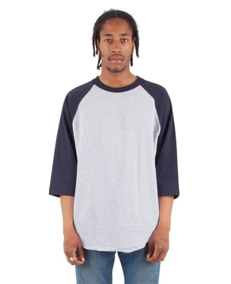 SHRAG Three-Quarter Sleeve Raglan T-Shirt