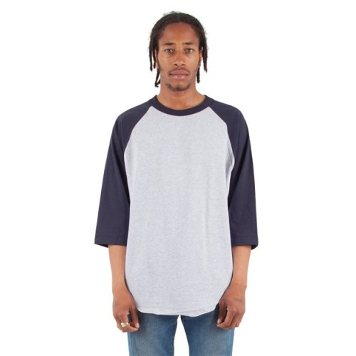 SHRAG Three-Quarter Sleeve Raglan T-Shirt