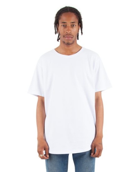 SHCLT Unisex Curved Hem Long T-Shirt