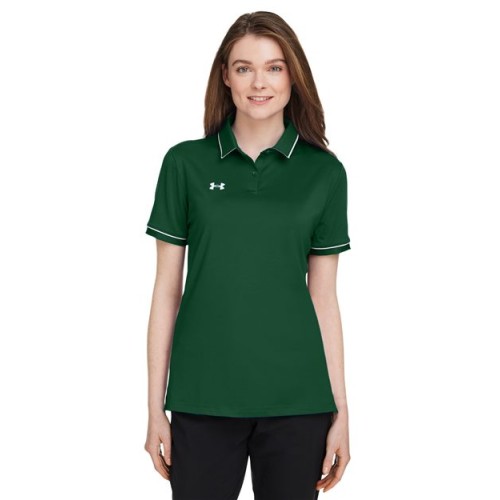 1376905 Women's Tipped Teams Performance Polo