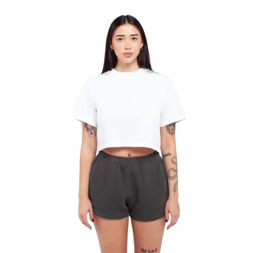 SHGWS Women's Garment-Dye Fleece Shorts
