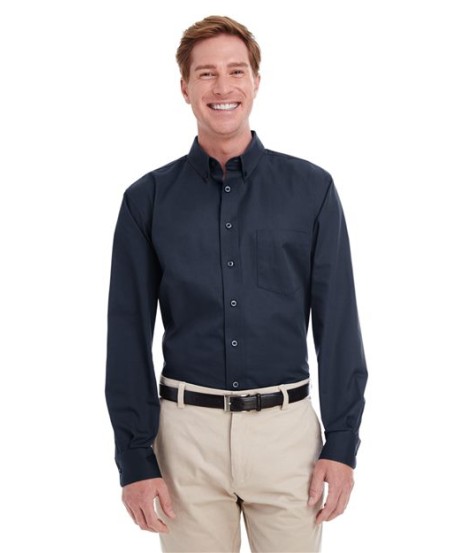 M581T Men's Tall Foundation Cotton Twill Shirt with Teflon