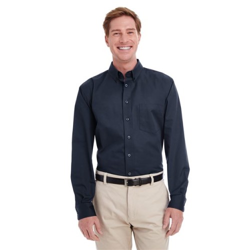 M581T Men's Tall Foundation Cotton Twill Shirt with Teflon