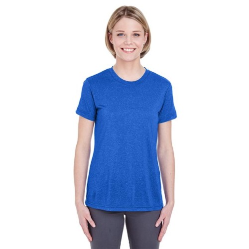 8619L Women's Cool  Dry Heathered Performance T-Shirt