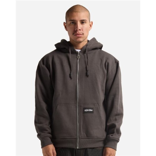 SHEHZ Essential Super Heavyweight Full-Zip Hooded Sweatshirt
