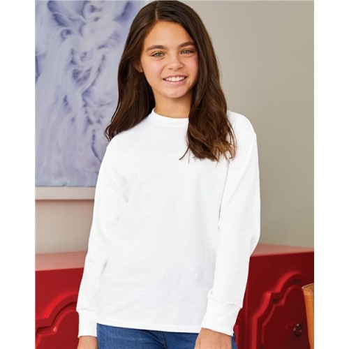 5546 Authentic Youth Long Sleeve T-Shirt