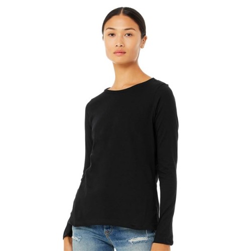 6450 Womens Relaxed Jersey Long Sleeve Tee