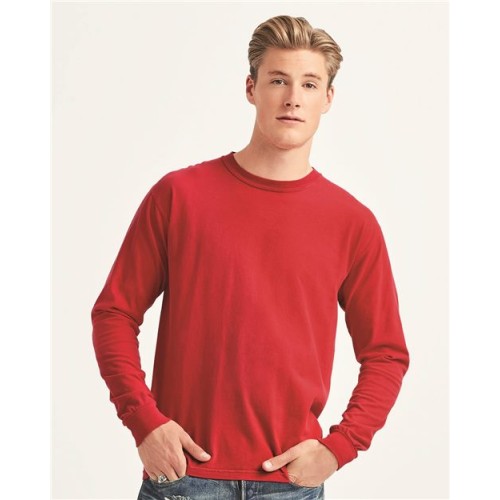 6014 Garment-Dyed Heavyweight Long Sleeve T-Shirt
