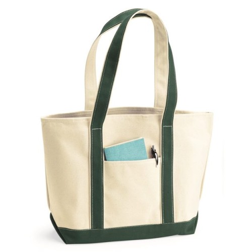 8871 Windward Large Cotton Canvas Classic Resort Tote